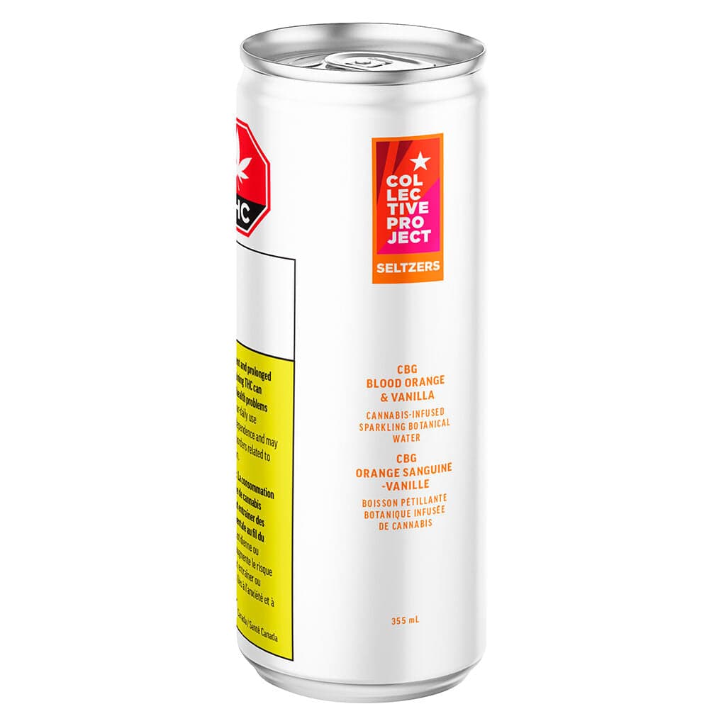 CBG Blood Orange & Vanilla Sparkling Botanical Water